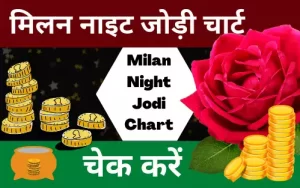 Milan Night Jodi Chart