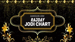 Raj Day Jodi Chart