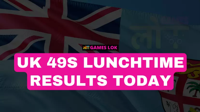 UK 49s Lunchtime Results
